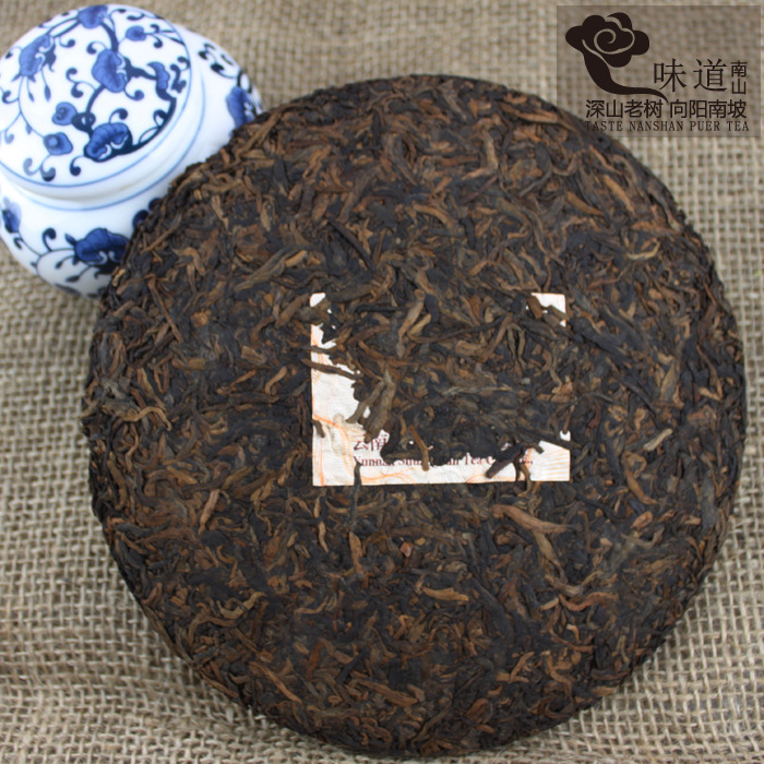 云南 普洱茶 熟茶 鉑金五年陳 357克片 廠家直供 正品批發1